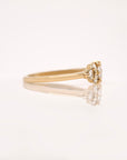 'Quinn' Rose Cut Diamond Cluster Ring