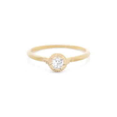 Scalloped Bezel Prima Cherie Ring Mount