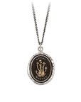 Open Your Mind 14K Gold on Silver Talisman | Magpie Jewellery