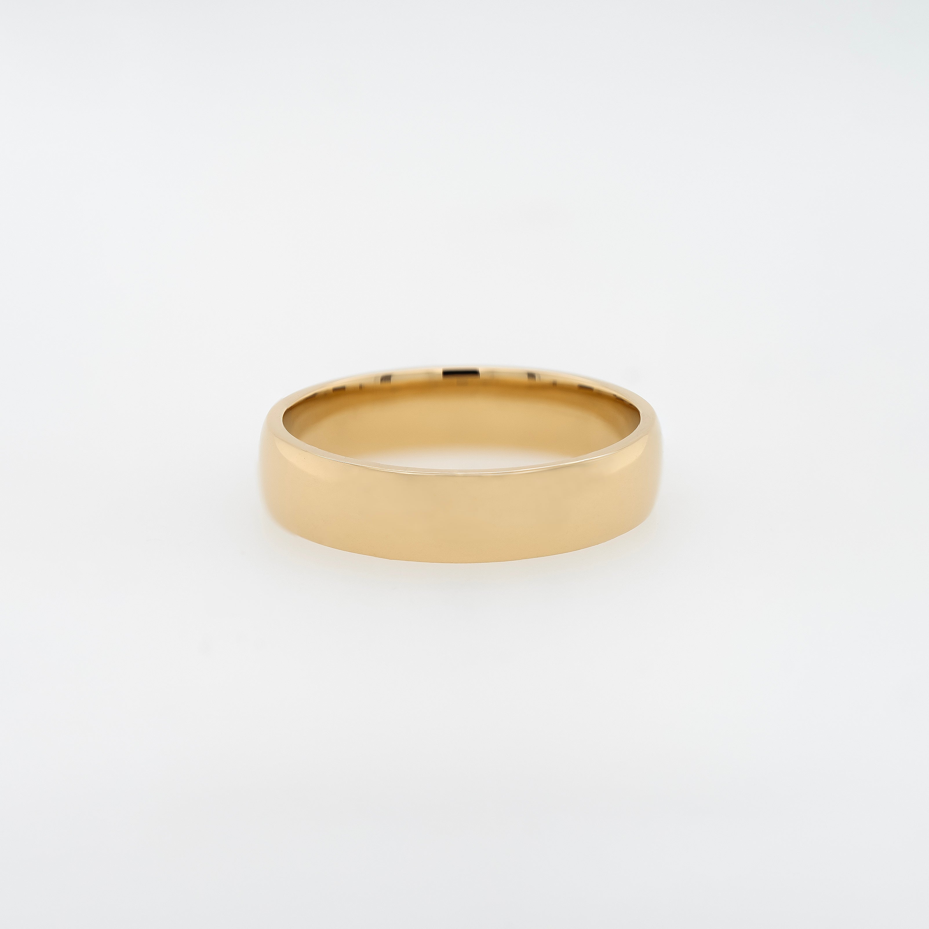 Half Round Wedding Band | Magpie Jewellery