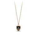 Reflective 14K Gold Appreciation Diamond Set Talisman | Magpie Jewellery