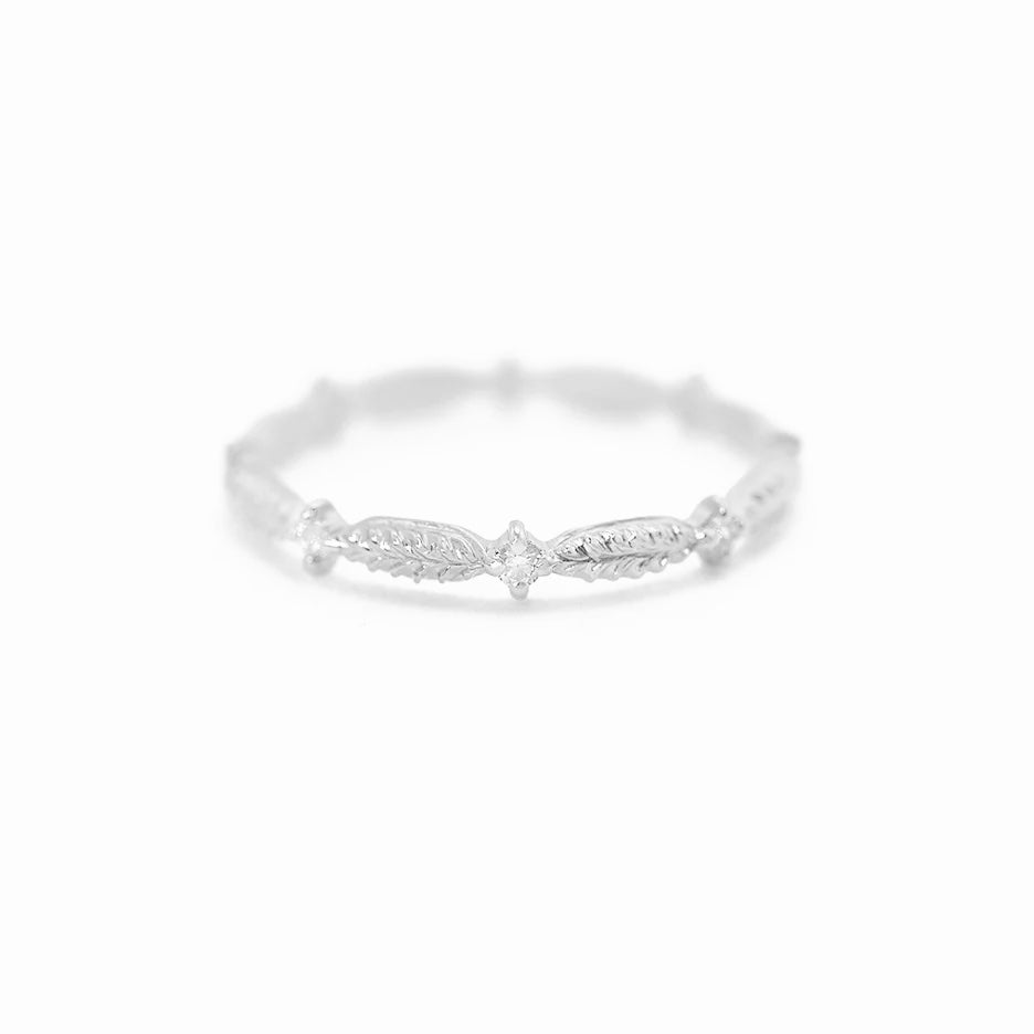 Evergreen Eternity Band - Magpie Jewellery