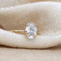 1  Carat Oval Diamond Solitaire Engagement Ring | Magpie Jewellery