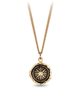 Direction 14K Gold Diamond Set Signature Talisman | Magpie Jewellery