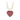 Butterfly 14K Gold Large Puffed Heart Talisman On Knotted Freshwater Pearl Necklace - True Colors | Magpie Jewellery