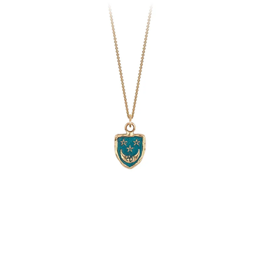 Reflective 14K Gold Appreciation Talisman - True Colors | Magpie Jewellery