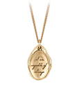 I Am Capable Of Change 14K Gold Affirmation Talisman | Magpie Jewellery