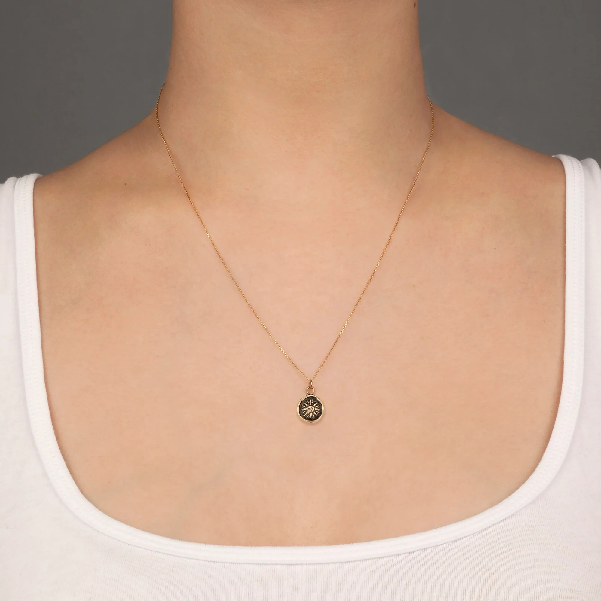 Direction 14K Gold Talisman | Magpie Jewellery