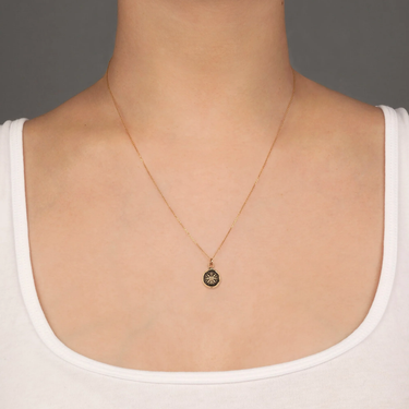 Direction 14K Gold Talisman | Magpie Jewellery