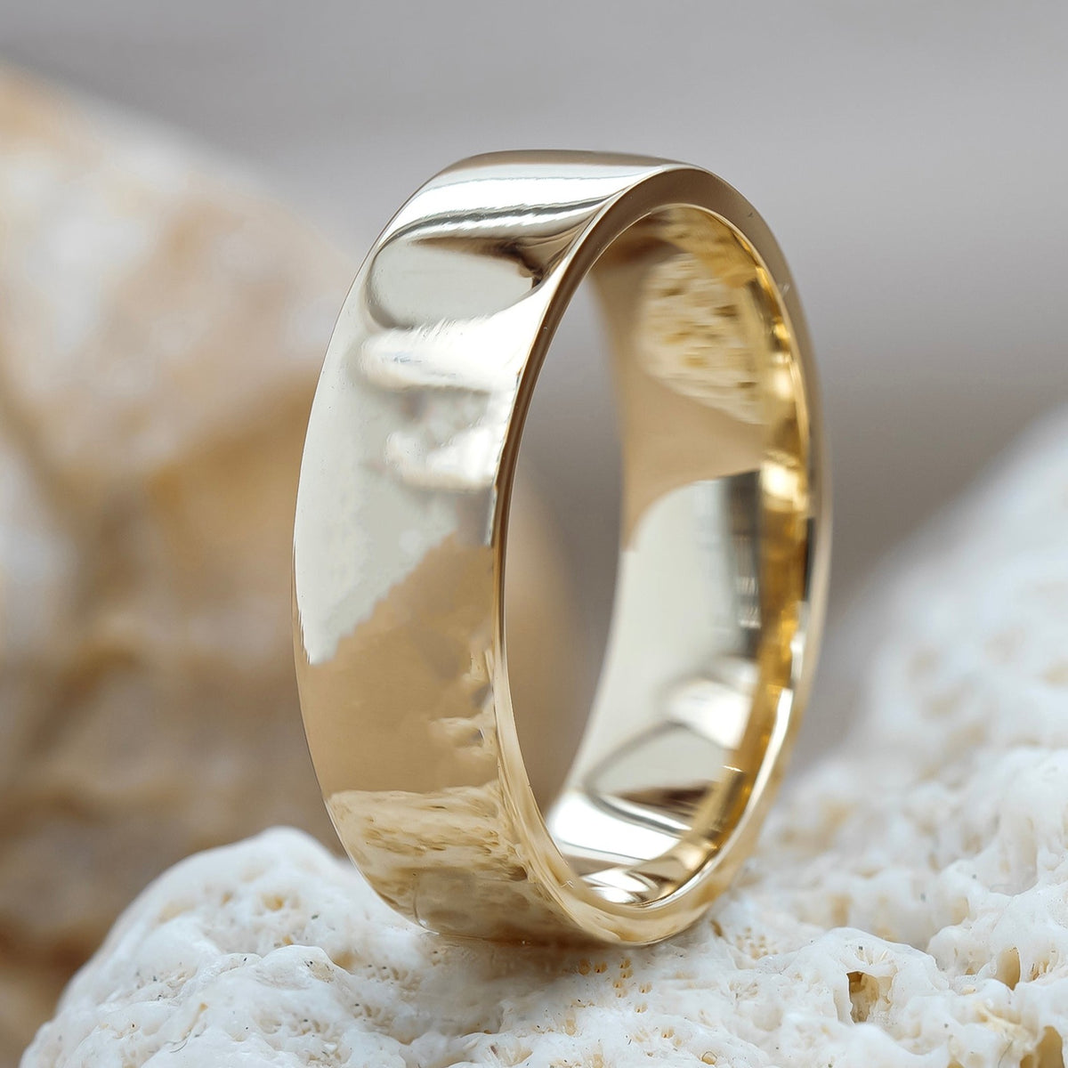 Flat Wedding Band | Magpie Jewellery Flat Wedding Band | Magpie Jewellery