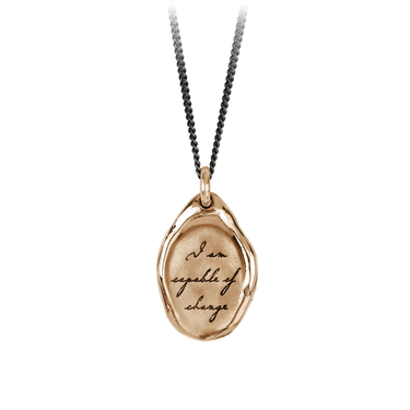 I Am Capable Of Change Affirmation Talisman | Magpie Jewellery