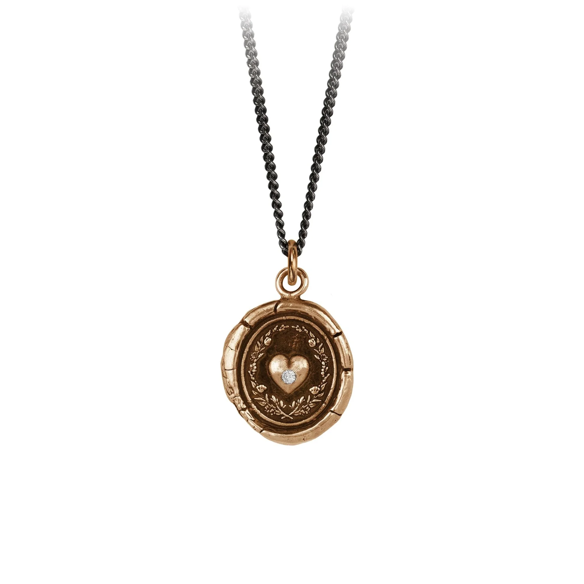 Self-Love Diamond Set Talisman | Magpie Jewellery