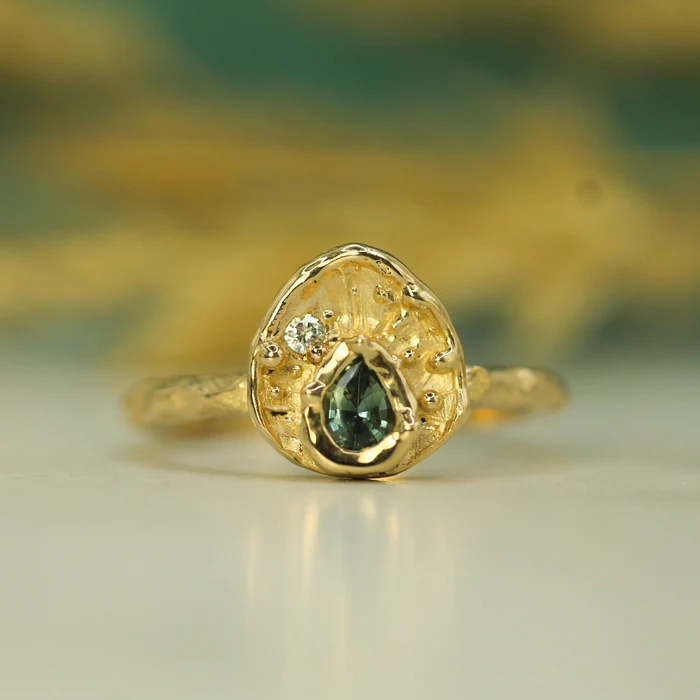 First Star Sapphire &amp; Diamond Ring | Magpie Jewellery
