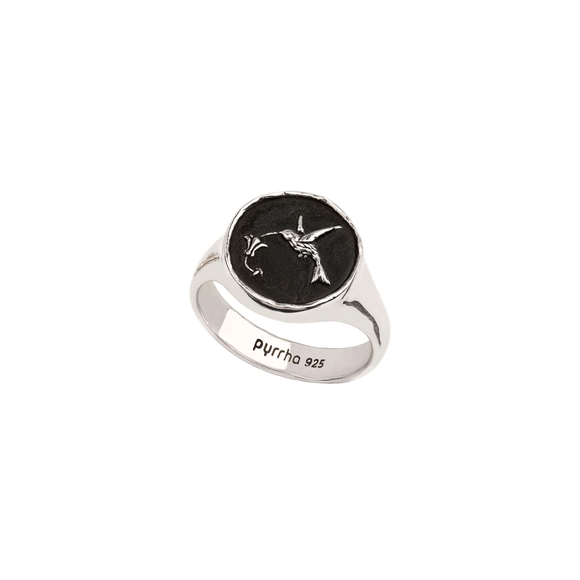 Hummingbird Signet Ring | Magpie Jewellery