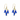 English Bluebells Earrings - Wire