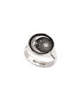 Trust The Universe Diamond Set Signet Ring | Magpie Jewellery