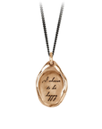 I Choose To Be Happy Affirmation Talisman | Magpie Jewellery