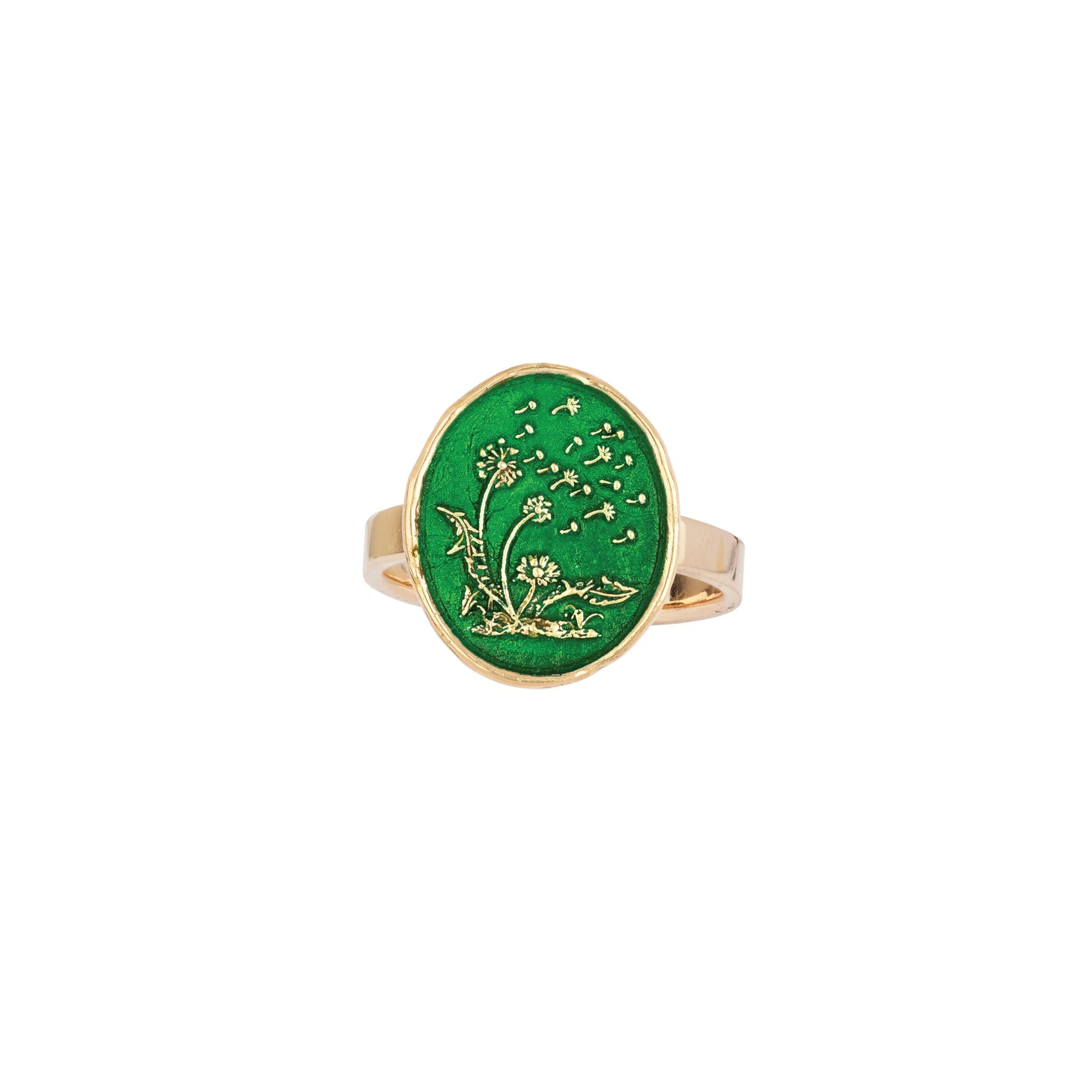 Seeds of Success 14K Gold Talisman Ring - True Colors | Magpie Jewellery