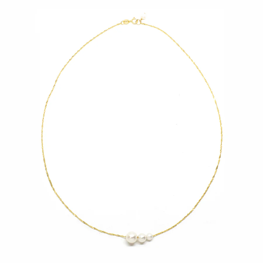 Gradual Pearl Pendant Necklace | Magpie Jewellery
