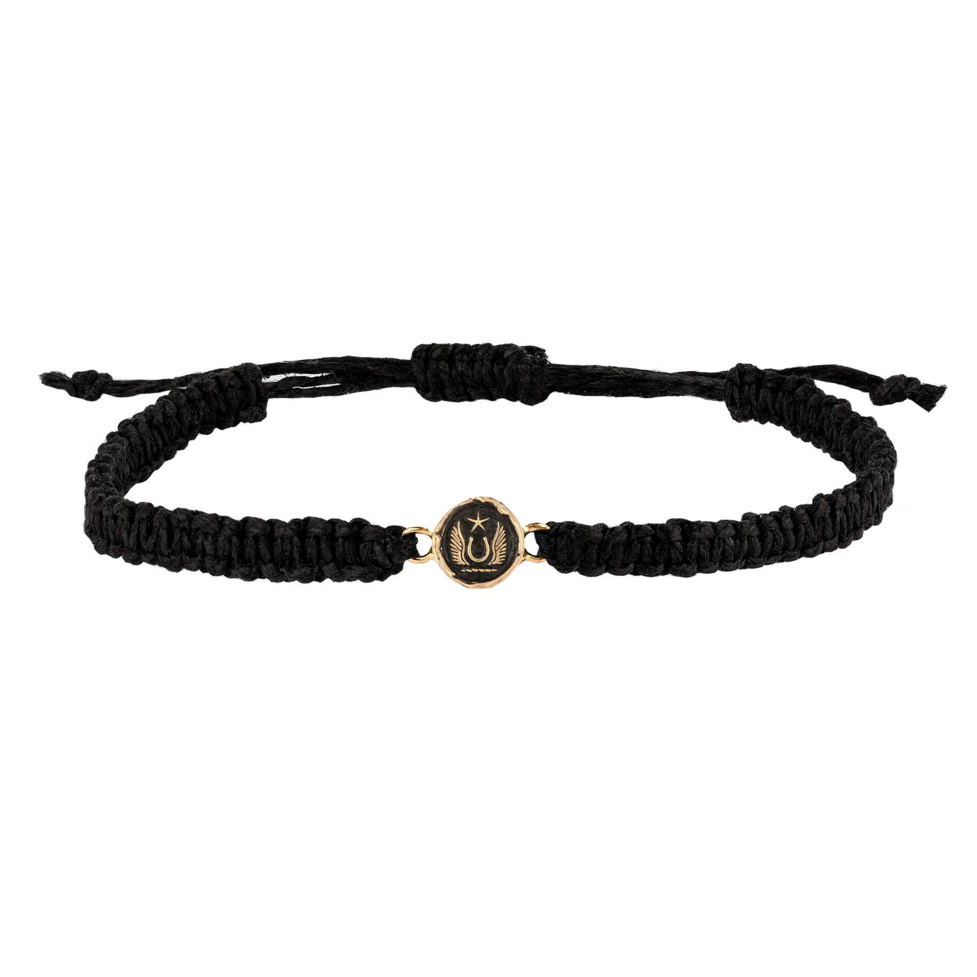 Luck & Protection 14K Gold Braided Bracelet | Magpie Jewellery