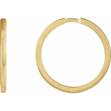 14k Gold 'Huggie' Hoop