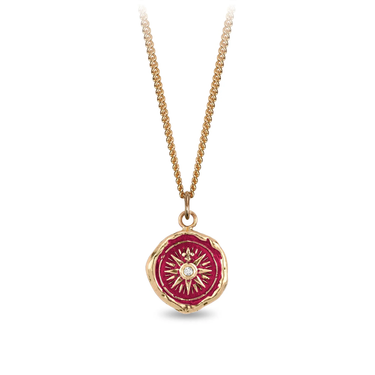 Direction 14K Gold Diamond Set Signature Talisman - True Colors | Magpie Jewellery