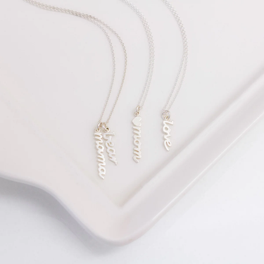 Mom & Heart Necklace