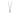 Silver Anchor Charm on a extendable oxidized silver chain