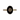 VINTAGE - 10ky Art Deco Style Onyx and Pearl Ring sz. 1.75