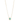 14k Yellow Gold Necklace with a Gold star and a Turquoise Gemston Embedded Within
