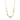 14k gold bead chain adorned with intricately crafted gold confetti elements in the center