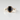 14k Yellow Gold Bezet Claw Set Ring featuring a 2.71ct cushion cut black diamond, with dia Accents 