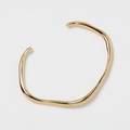 Gold Plated Brass Cuff Bracelet