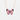 Niobium Necklace in the shape of a butterfly coloured pink with black and gold accents
