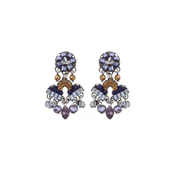 Mystical Grape Set, Iniko Stud Earrings