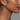 Gold Vermeli Stud Earrings | on model