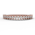 Rose Gold Ring with Diamonds