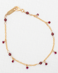 'Cora Cranberry Pearl' Bracelet | Magpie Jewellery