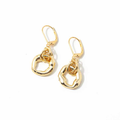 Gold Plated Brass Earrings