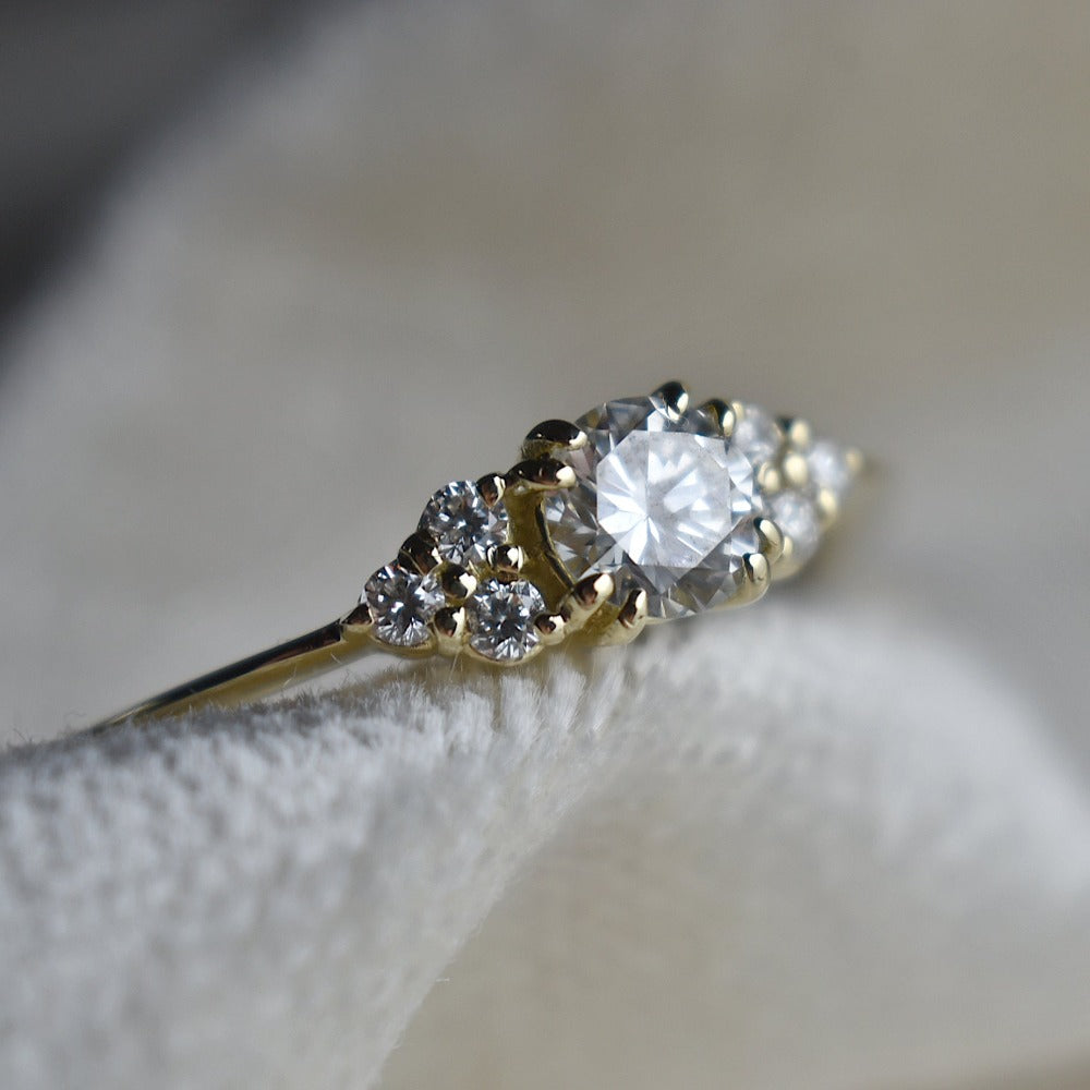 0.33ct Accented Diamond Engagement Ring | Magpie Jewellery