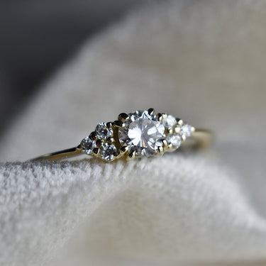 0.33ct Accented Diamond Engagement Ring | Magpie Jewellery