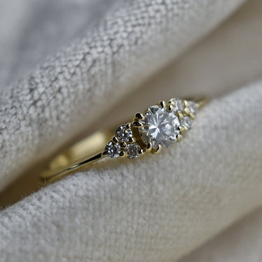 0.33ct Accented Diamond Engagement Ring | Magpie Jewellery