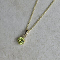 14k 6-Prong Mount Gemstone Necklace | Magpie Jewellery