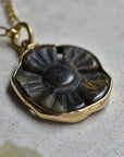 Tiger's Eye Flower Necklace | Magpie Jewellery