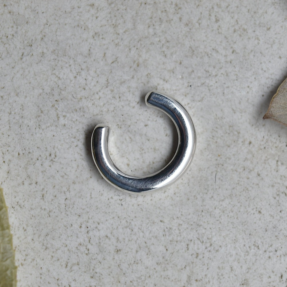 Polished Silver Ear Cuff | Magpie Jewellery