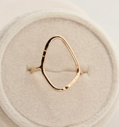 Diamond Shaped Geo IL Ring   | Magpie Jewellery