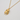 Gold Plated Silver Necklace with a Dor Beetle Pendant