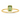 14KY Gold Emerald Cut Peridot-Set Ring