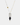 Two-tone pendant necklace with rectangular pewter piece, colorful black glass beads and pearl