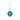 Sterling silver necklace featuring a talisman with a bright blue background depicting a large tree with roots reaching deep into the earth